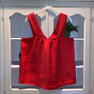 J Crew Factory Eyelet Strap tank